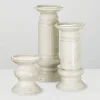 Ceramic Column Pillar Holders, Set Of 3-Kirkland's Home Discount
