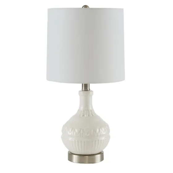 Ceramic Embossed Table Lamp-Kirkland's Home Best Sale