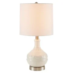 Ceramic Embossed Table Lamp-Kirkland's Home Best Sale