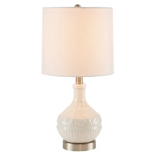 Ceramic Embossed Table Lamp-Kirkland's Home Best Sale
