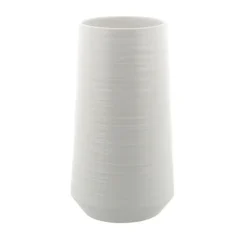 Ceramic Ribbed Vase, 12 In.-Kirkland's Home Fashion