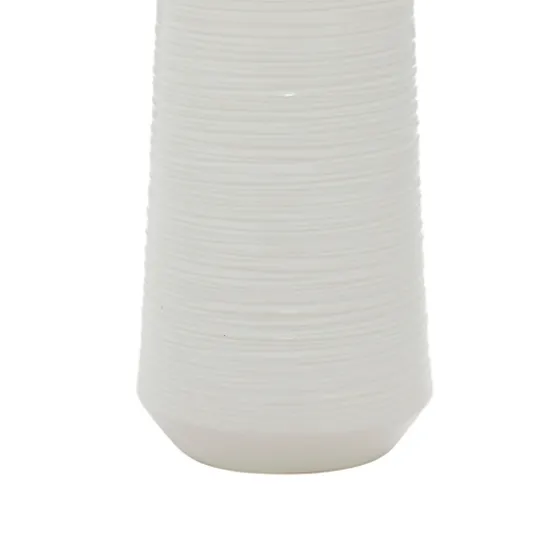 Ceramic Ribbed Vase, 12 In.-Kirkland's Home Fashion