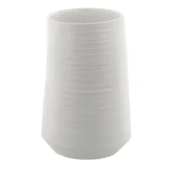 Ceramic Ribbed Vase, 9 In.-Kirkland's Home Discount