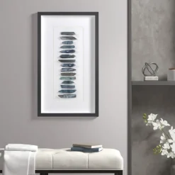 Cerulean Agate Martha Stewart Shadowbox Plaque-Kirkland's Home Cheap