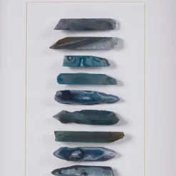 Cerulean Agate Martha Stewart Shadowbox Plaque-Kirkland's Home Cheap