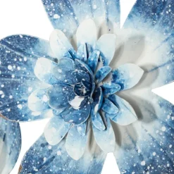 Cerulean Blossoms Ornate Wall Plaque-Kirkland's Home Shop