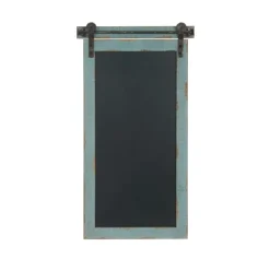 Cerulean Distressed Blackboard Wall Plaque-Kirkland's Home Cheap