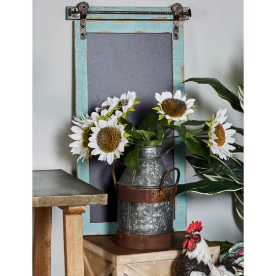 Cerulean Distressed Blackboard Wall Plaque-Kirkland's Home Cheap
