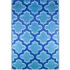 Cerulean Quatrefoil Outdoor Area Rug, 4X6-Kirkland's Home Hot