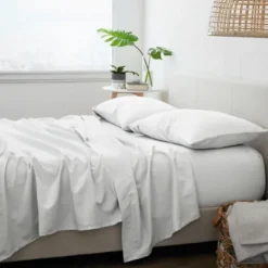 Chambray 4-Pc. Full Bed Sheet Set-Kirkland's Home Discount