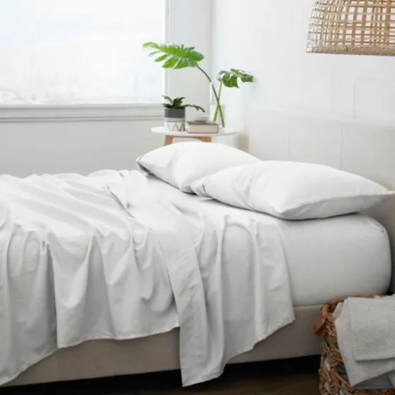 Chambray 4-Pc. Full Bed Sheet Set-Kirkland's Home Discount