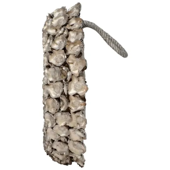 Champagne Dried Coco Flower Wreath, 20 In.-Kirkland's Home Flash Sale
