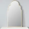 Champagne Maria Metal Arch Mirror-Kirkland's Home Discount