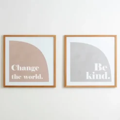 Change The World Wall Plaque-Kirkland's Home New