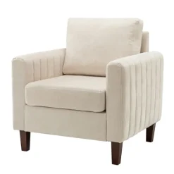 Channel Tufted Velvet Club Accent Chair-Kirkland's Home Discount