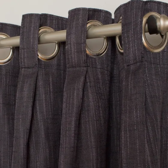 Charcoal Box Pleated Single Curtain Panel, 84 In.-Kirkland's Home Store
