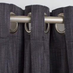 Charcoal Box Pleated Single Curtain Panel, 84 In.-Kirkland's Home Store