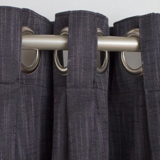 Charcoal Box Pleated Single Curtain Panel, 84 In.-Kirkland's Home Store