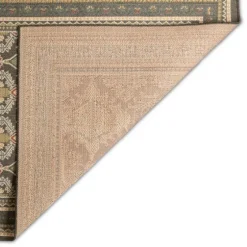 Charcoal Diamond Nile Indoor/Outdoor Runner, 1X7-Kirkland's Home Fashion