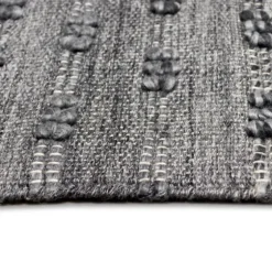 Charcoal Embellished Outdoor Area Rug, 8X10-Kirkland's Home Sale