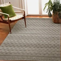 Charcoal Embellished Outdoor Area Rug, 8X10-Kirkland's Home Sale