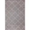 Charcoal Geo Lattice Outdoor Area Rug, 7X9-Kirkland's Home Discount