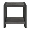 Charcoal Industrial Metal And Wood Accent Table-Kirkland's Home Clearance