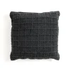 Charcoal Knit Cotton Pillow-Kirkland's Home Discount
