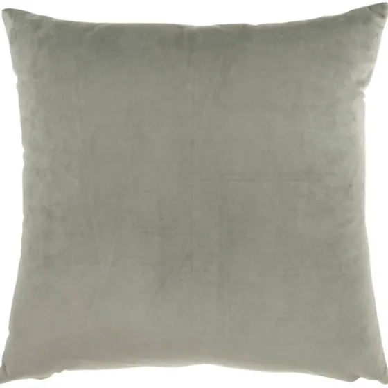 Charcoal Metallic Marble Swirl Throw Pillow-Kirkland's Home Best