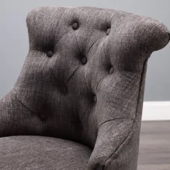 Charcoal Miller Tufted Office Chair-Kirkland's Home Fashion