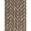 Charcoal Mocha Chevron Outdoor Area Rug, 7X10-Kirkland's Home Best Sale