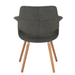 Charcoal Open Back Midcentury Accent Chair-Kirkland's Home Best Sale