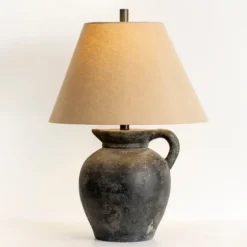 Charcoal Vase Table Lamp-Kirkland's Home Shop