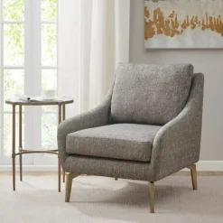 Charlene Oatmeal Accent Chair-Kirkland's Home Outlet