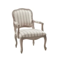 Chaucer Stripe Accent Chair-Kirkland's Home Shop