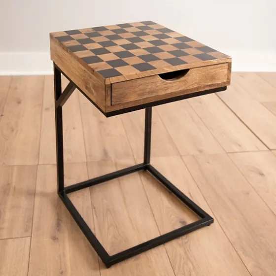 Checkerboard C-Table-Kirkland's Home Online