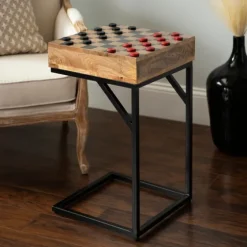 Checkerboard C-Table-Kirkland's Home Online