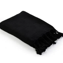Checkered Weave Fringe Throw-Kirkland's Home Cheap
