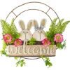 Cheerful Bunny Welcome Easter Wreath-Kirkland's Home Cheap