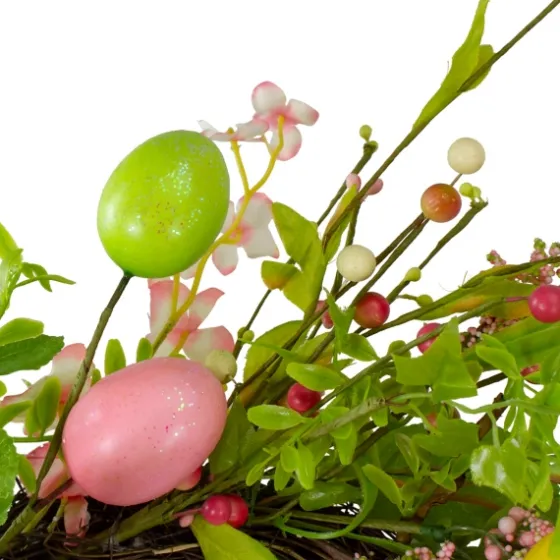 Cheerful Colored Eggs Easter Wreath-Kirkland's Home Online
