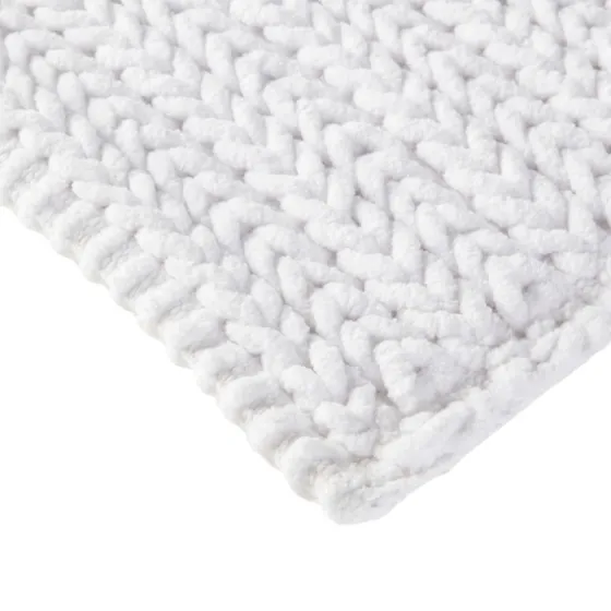 Chenille Chain Stitched Bath Mat, 40 In.-Kirkland's Home Best Sale