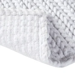 Chenille Chain Stitched Bath Mat, 40 In.-Kirkland's Home Best Sale