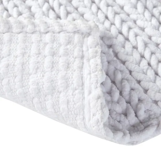 Chenille Chain Stitched Bath Mat, 40 In.-Kirkland's Home Best Sale