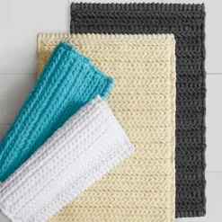 Chenille Chain Stitched Bath Mat, 40 In.-Kirkland's Home Best Sale