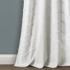 Chenille Chevron Curtain Panel Set, 84 In.-Kirkland's Home Cheap