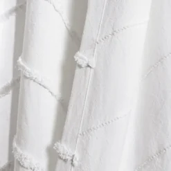 Chenille Chevron Curtain Panel Set, 84 In.-Kirkland's Home Cheap