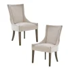 Chenille Curved Back Dining Chairs, Set Of 2-Kirkland's Home Discount
