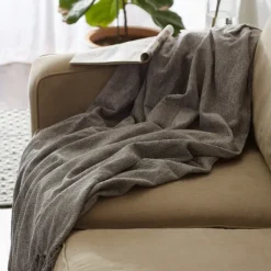 Chenille Fringe Throw-Kirkland's Home Hot
