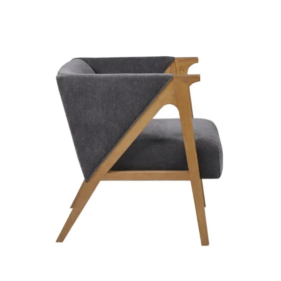 Chenille Geometric Frame Accent Chair-Kirkland's Home Flash Sale