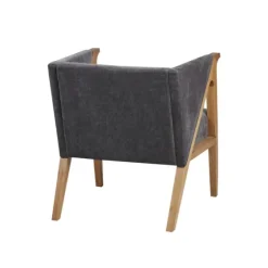 Chenille Geometric Frame Accent Chair-Kirkland's Home Flash Sale